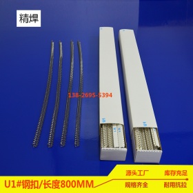 u1#輸(shu)送帶鋼(gang)扣，長(zhang)800mm